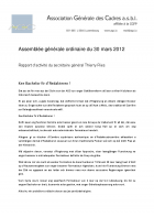 Rapport AG 2012