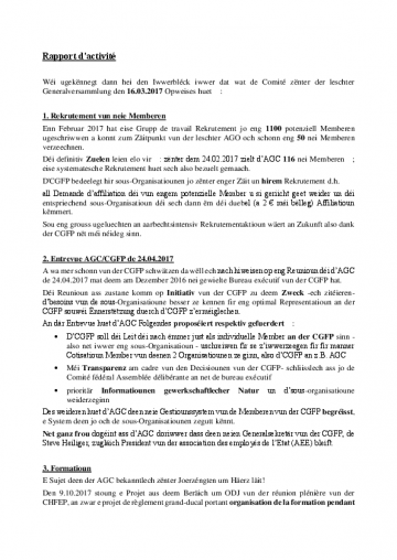 Rapport AGO 2018