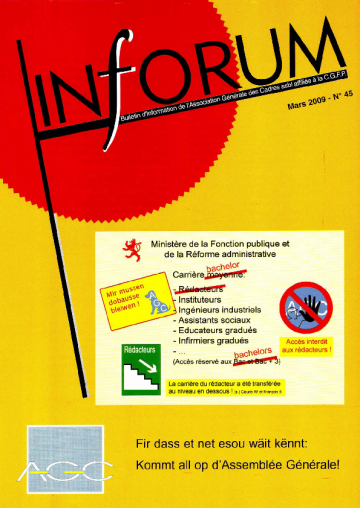Inforum no 45 (mars 2009)