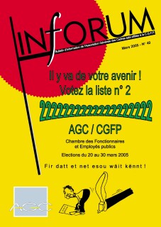 Inforum no 40 (mars 2005)